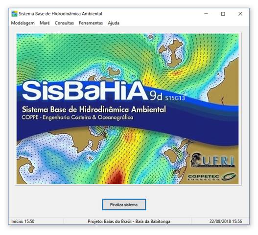 Tela do Sistema SisBaHia