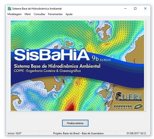 Tela do Sistema SisBaHia