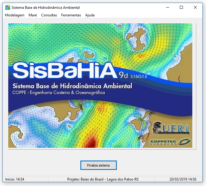 Tela do Sistema SisBaHia<sup>®</sup>
